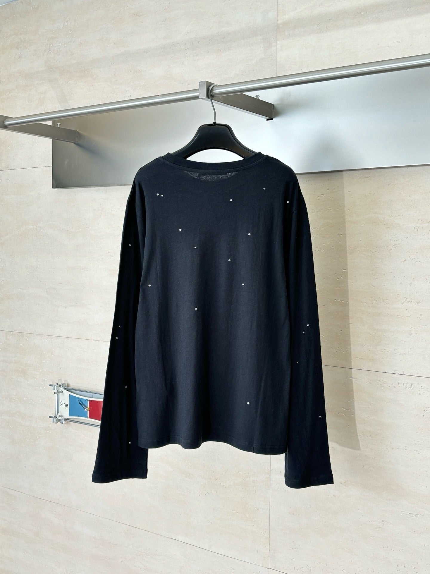 Brown, Black and White Shirt