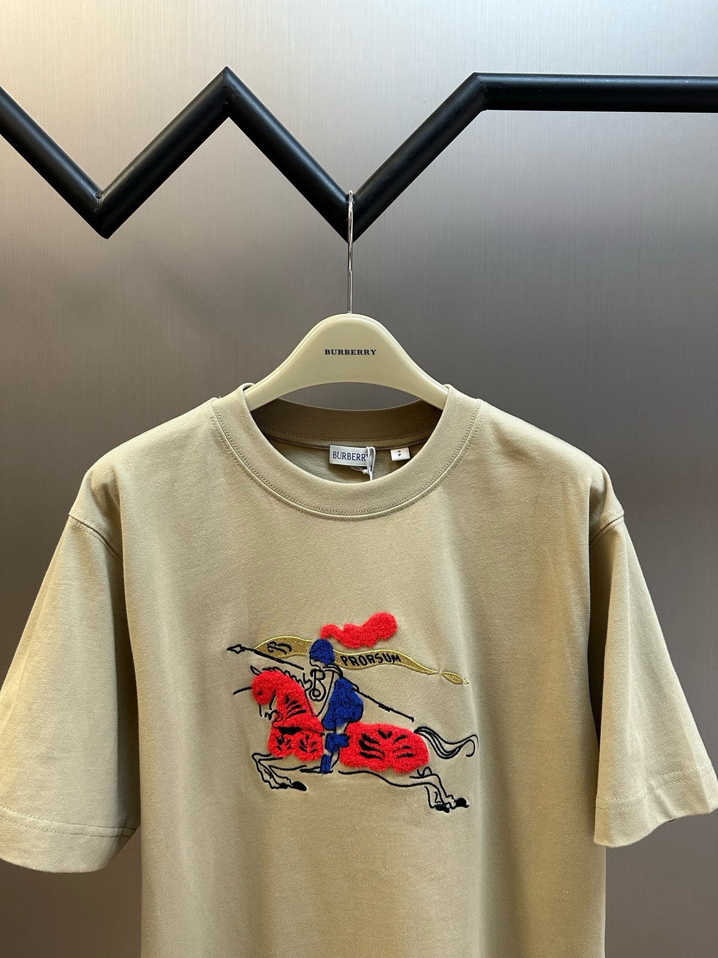 Blue, Grey, White and Red T-Shirt