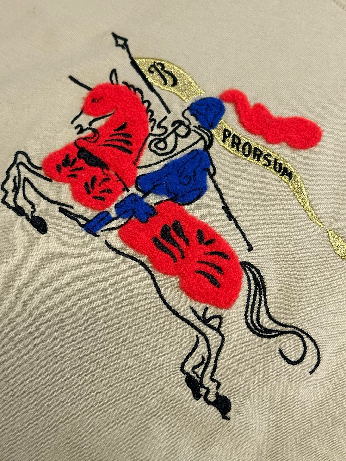 Blue, Grey, White and Red T-Shirt