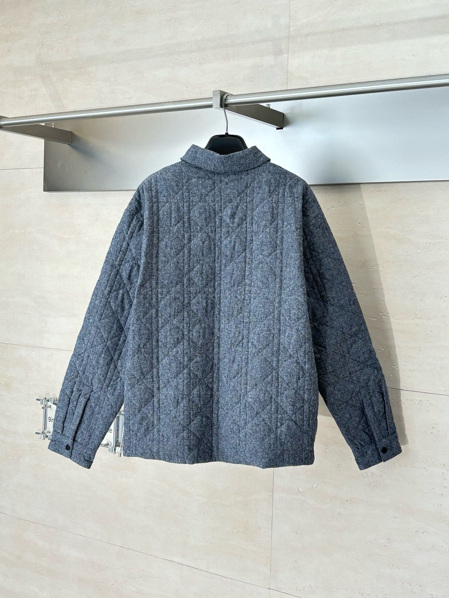 Grey blue and Black Jacket