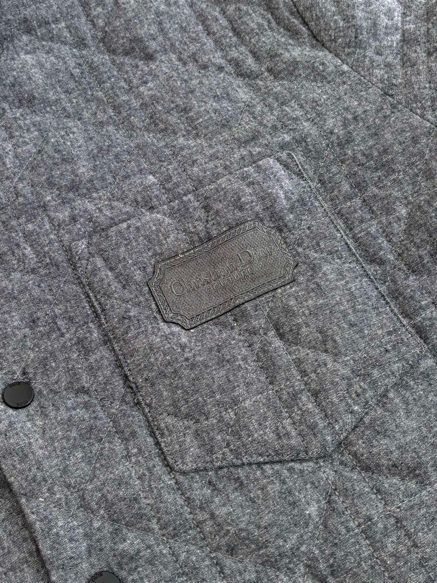 Grey blue and Black Jacket