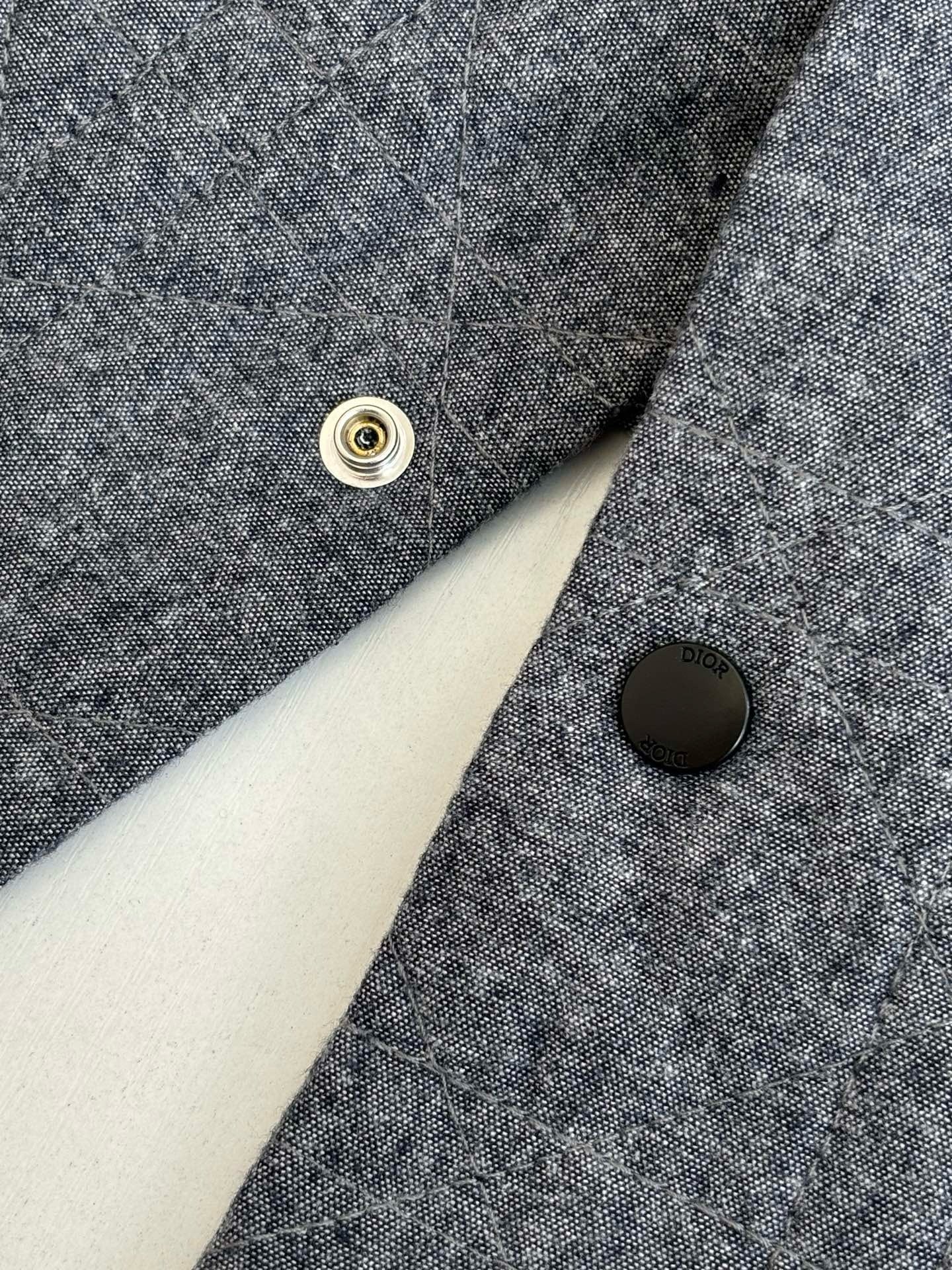 Grey blue and Black Jacket