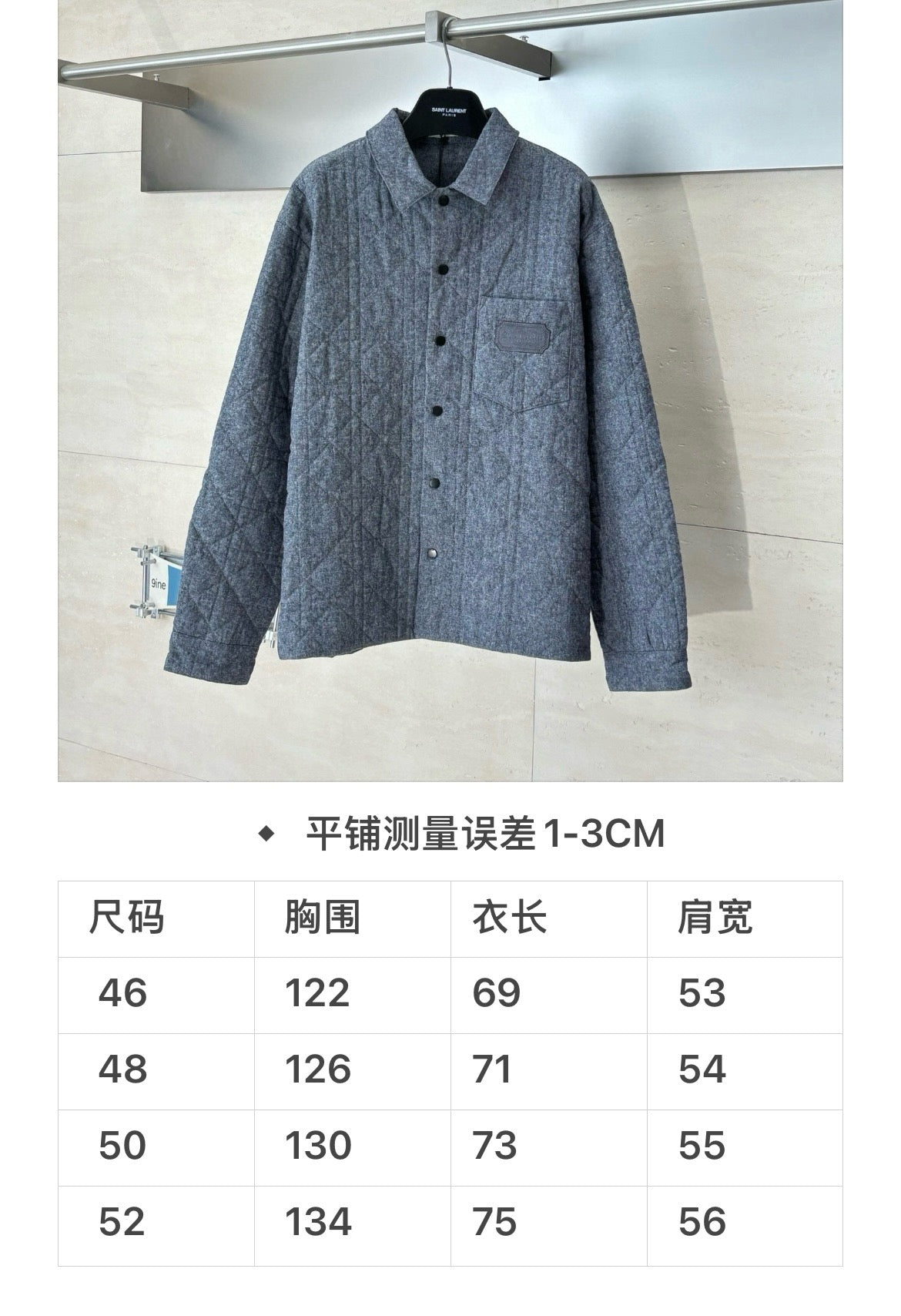 Grey blue and Black Jacket