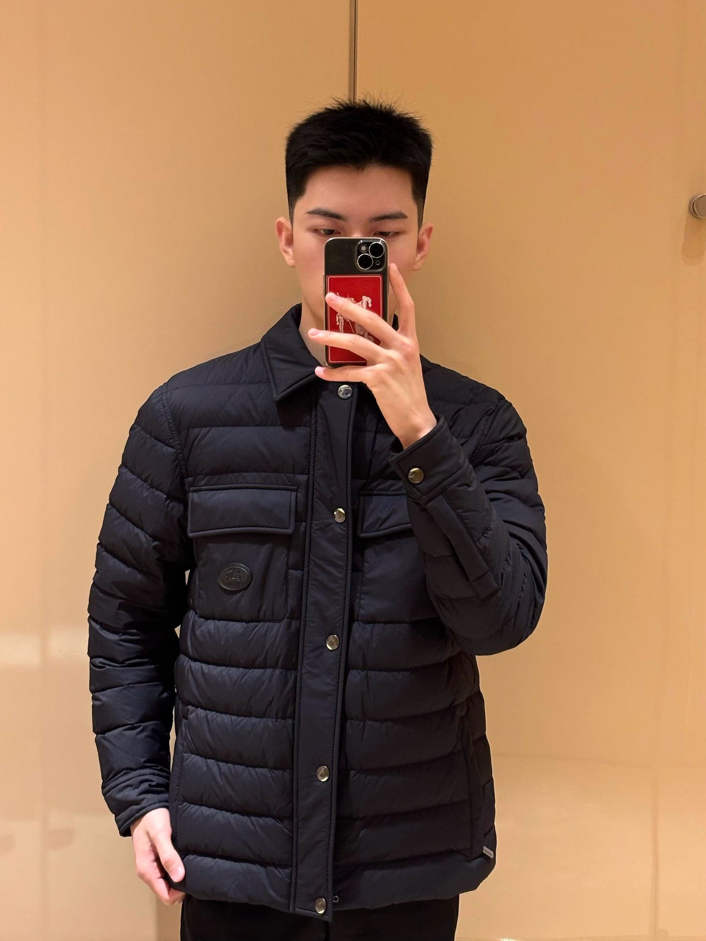 Black and Navy blue Jacket