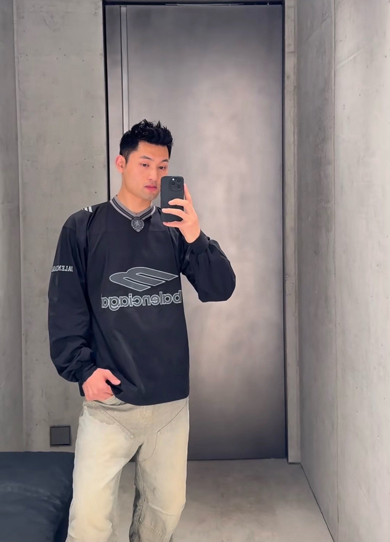 Black and Blue Jersey