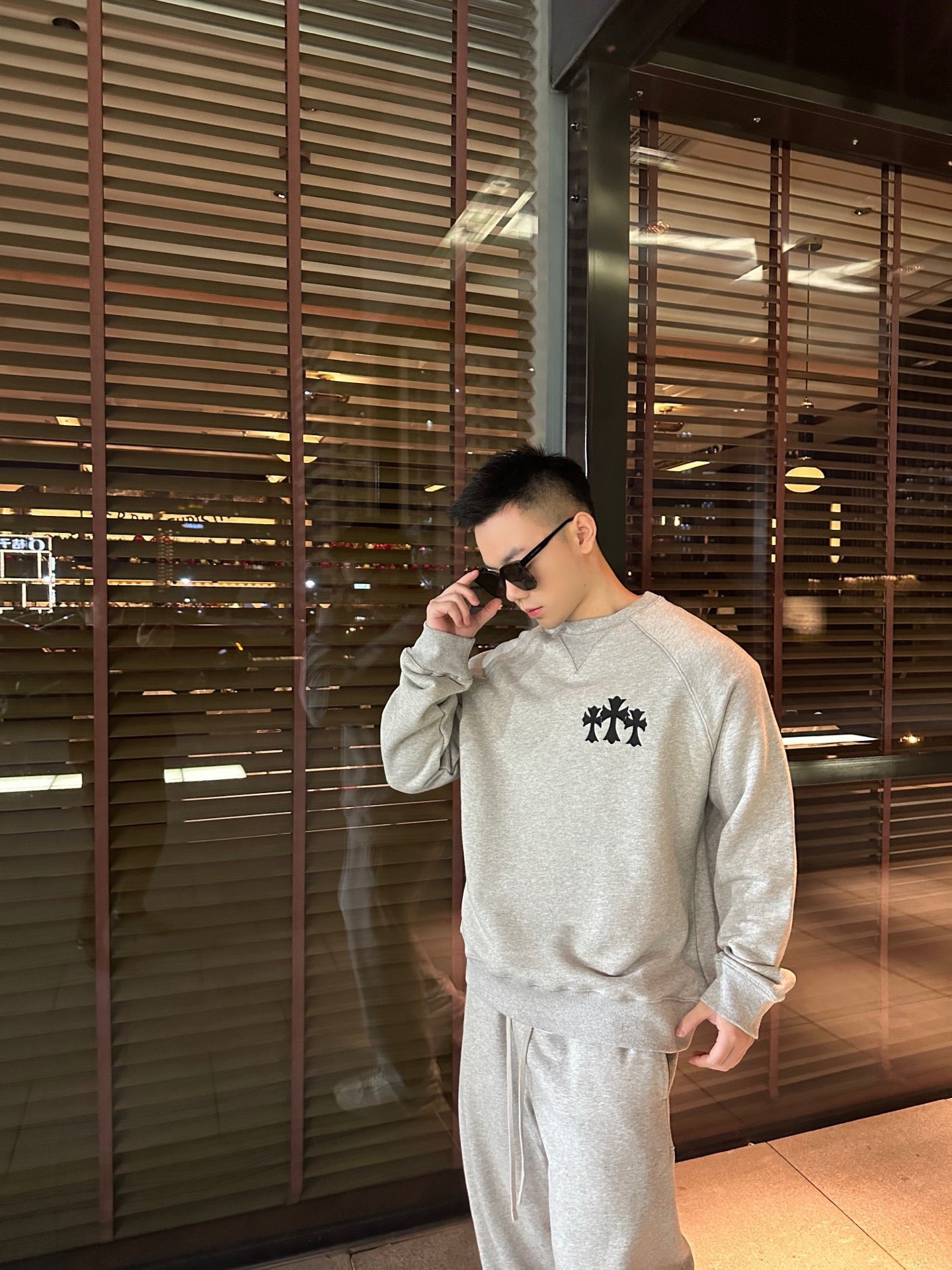 Black and Grey Jersey