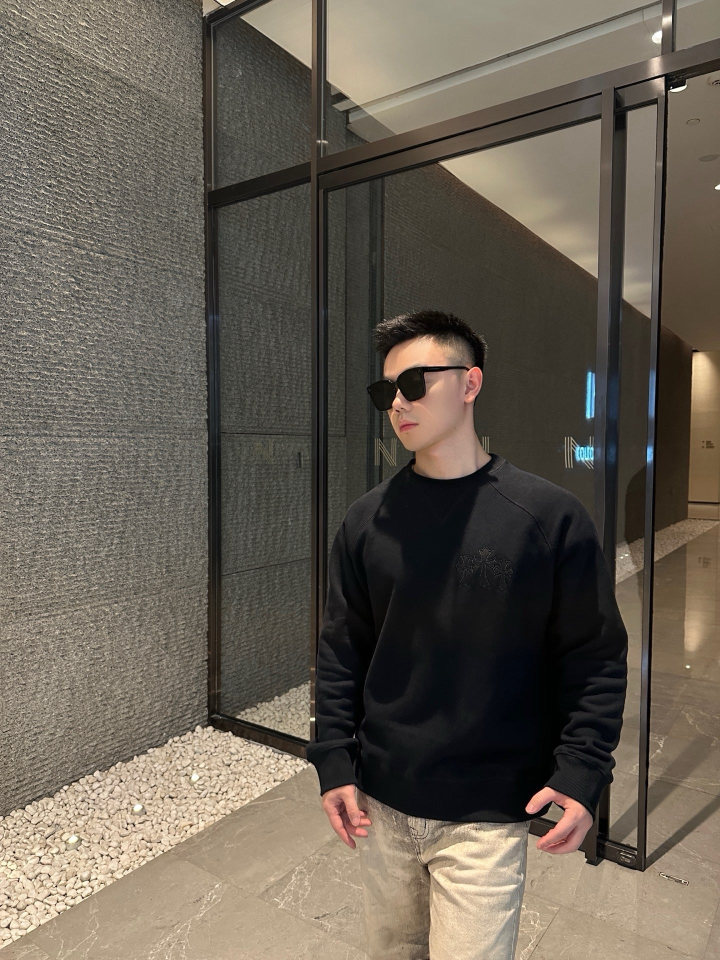 Black and Grey Jersey