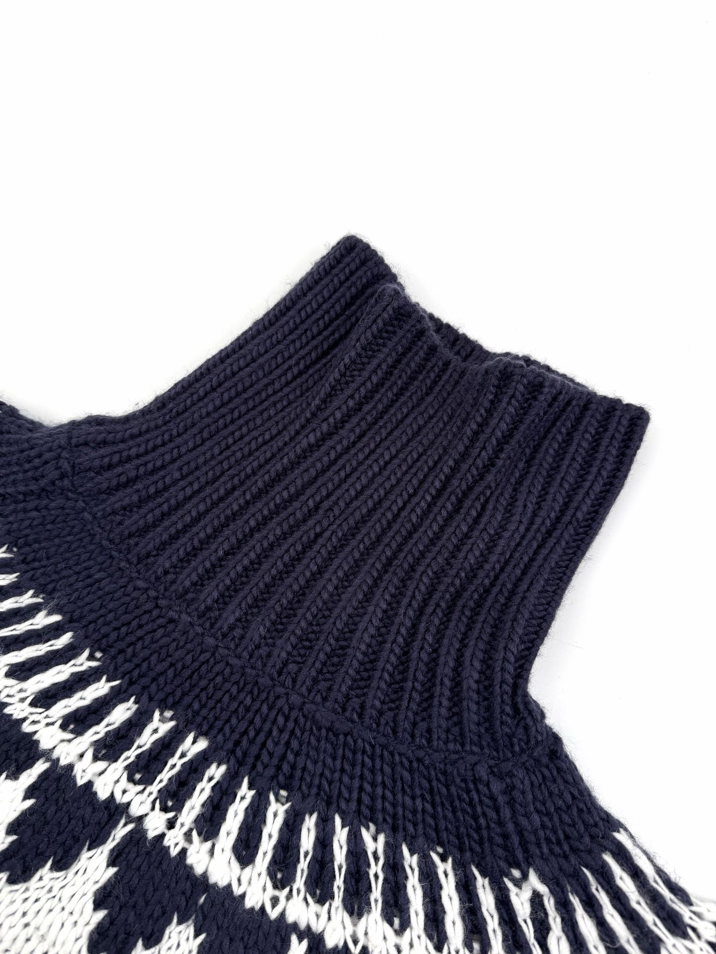 Navy blue white Jersey