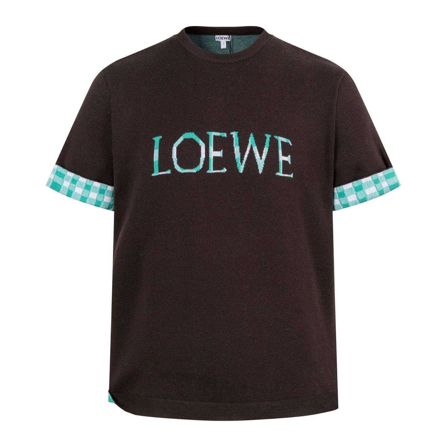 Grey and Dark brown T-Shirt