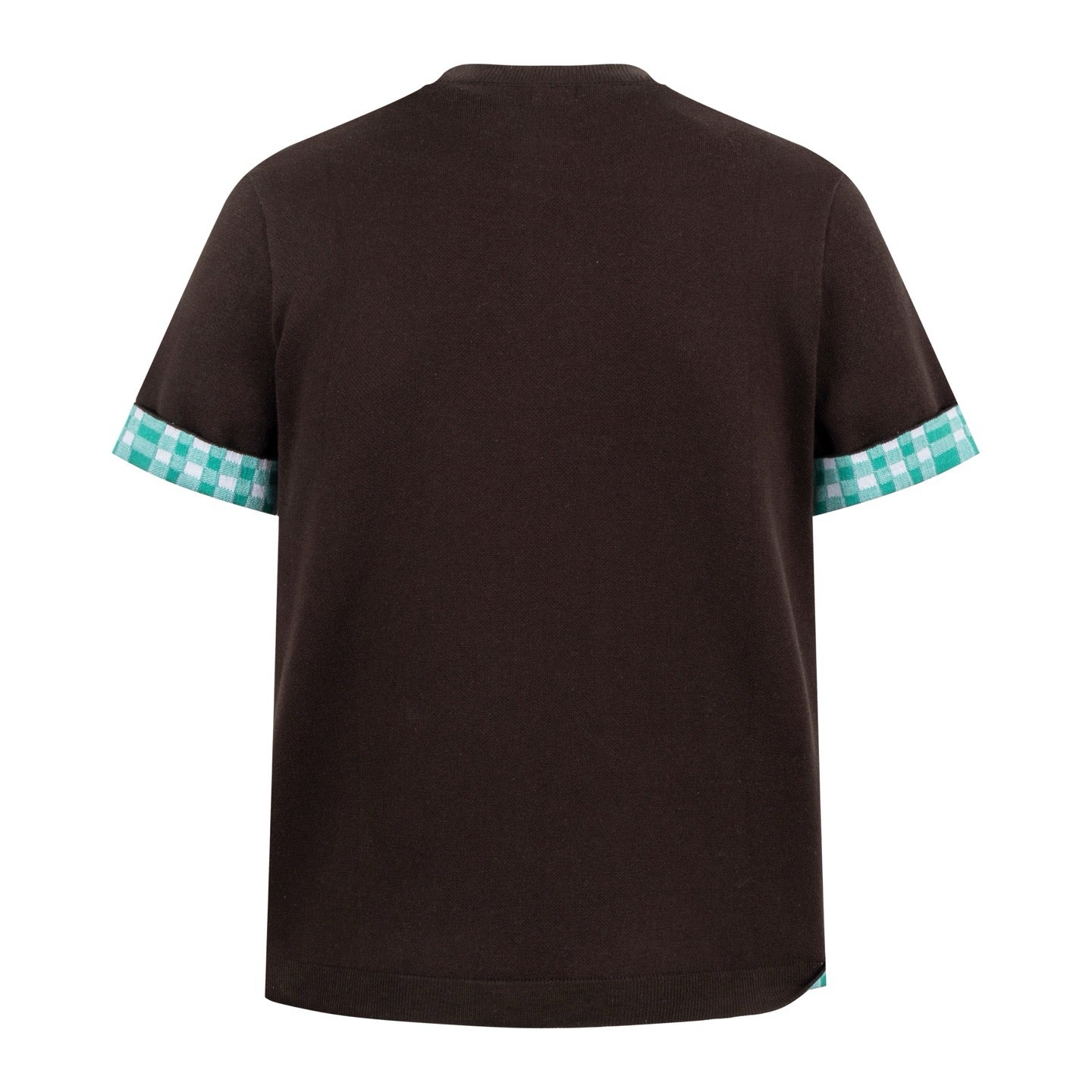 Grey and Dark brown T-Shirt