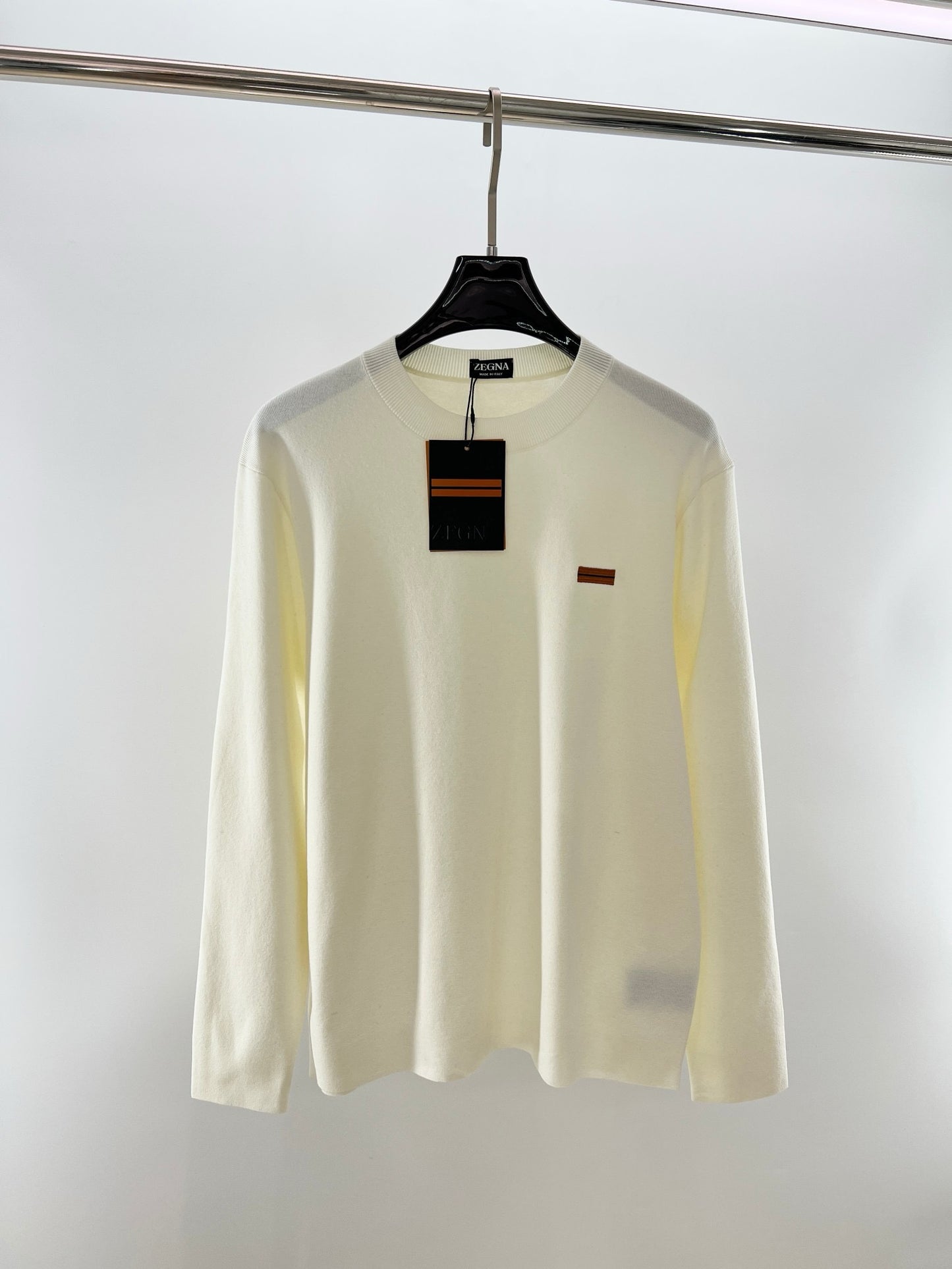 White, Dark Grey and Navy blue Sweatshirt