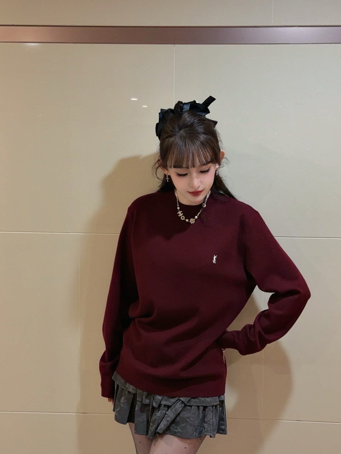 Navy blue and Red Jersey