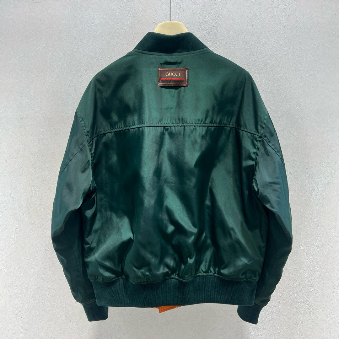 Black green Jacket - FashionHype.xyz