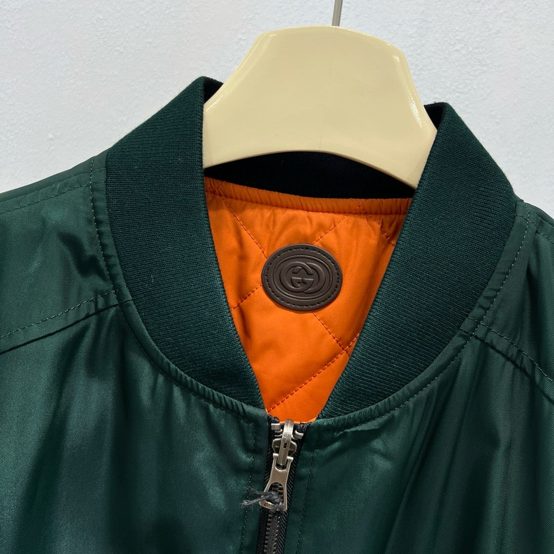 Black green Jacket - FashionHype.xyz