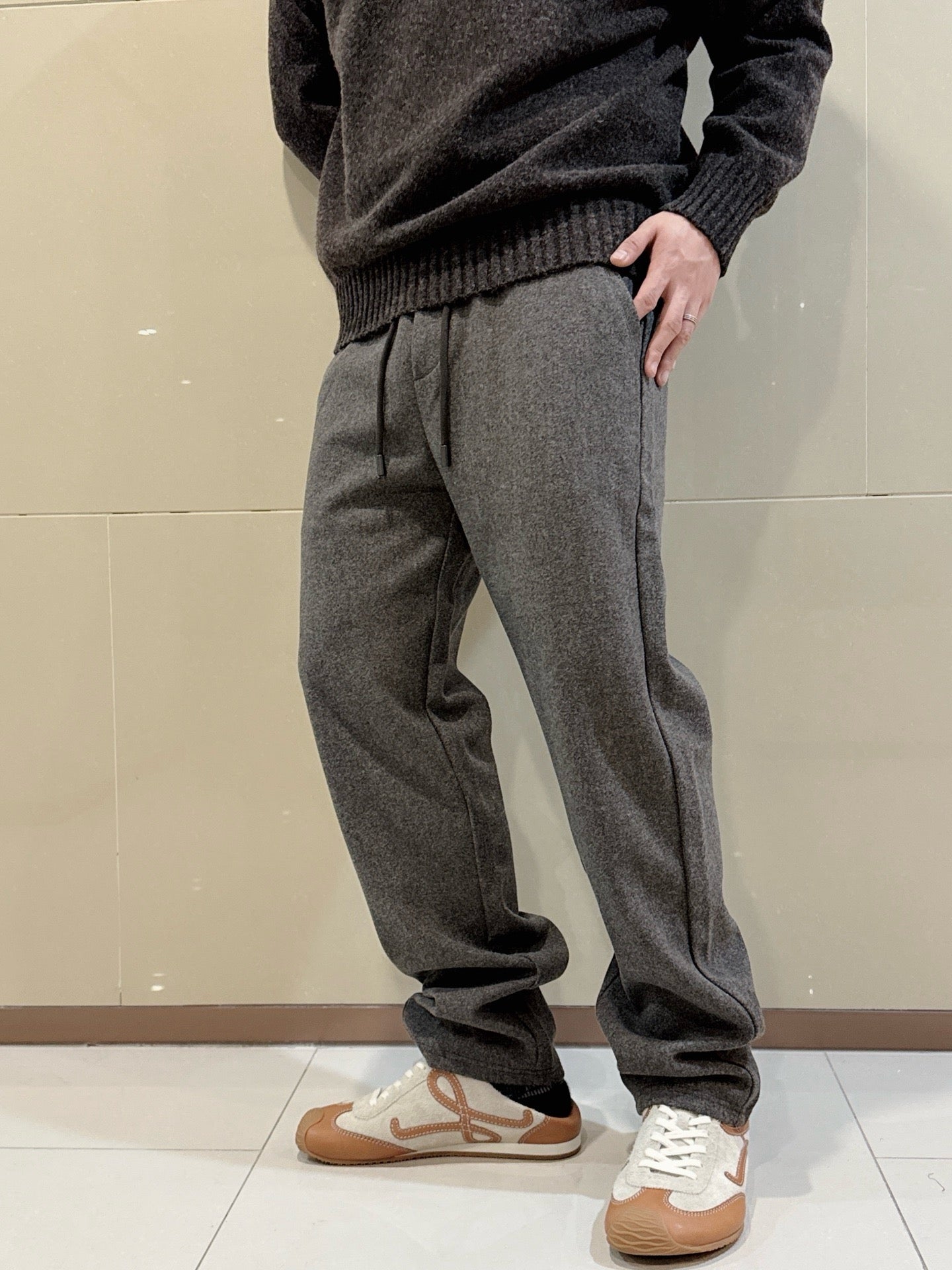 Black and Dark grey Pant