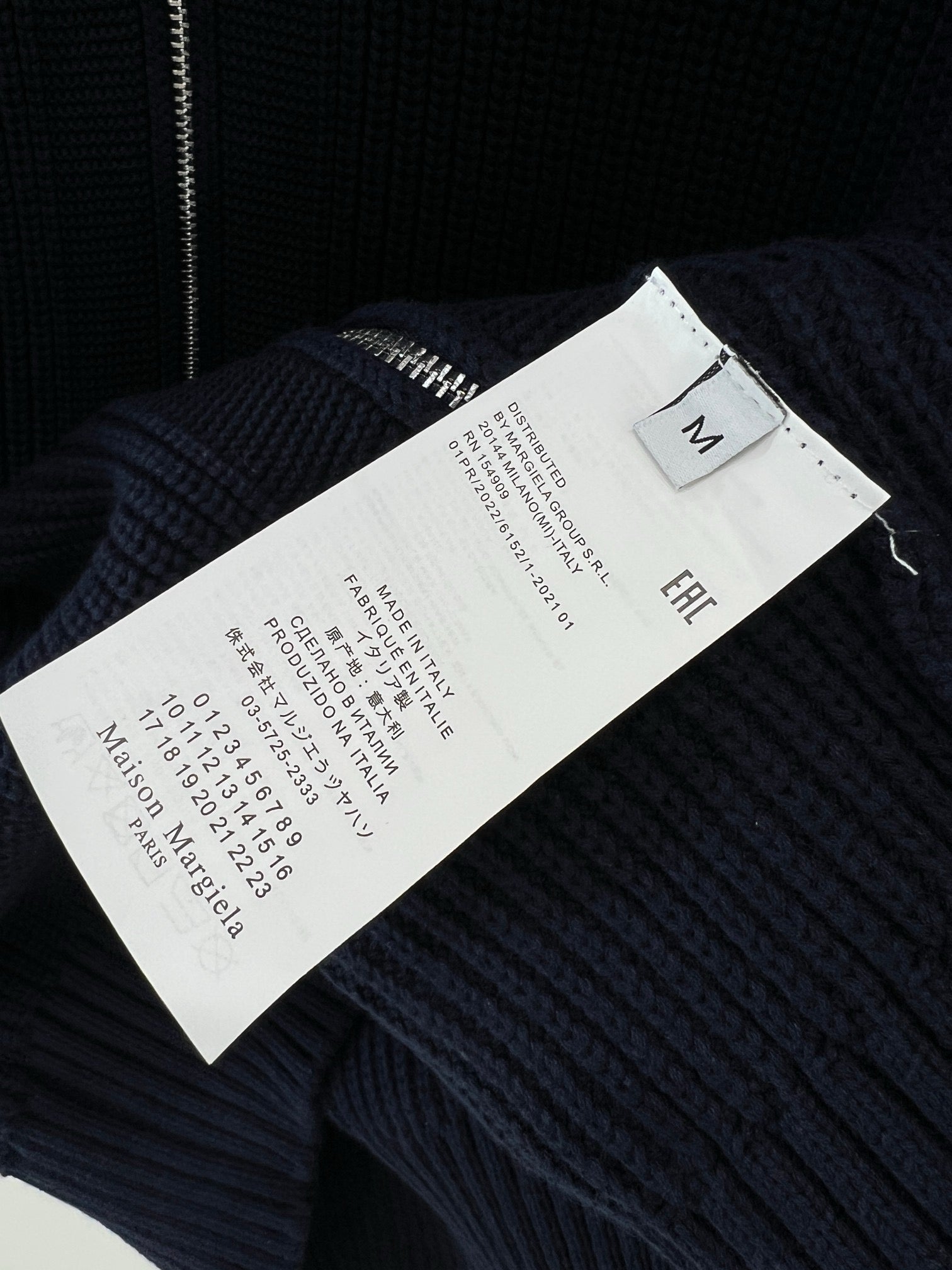 Navy blue, Dark brown and Grey Jacket - FashionHype.xyz