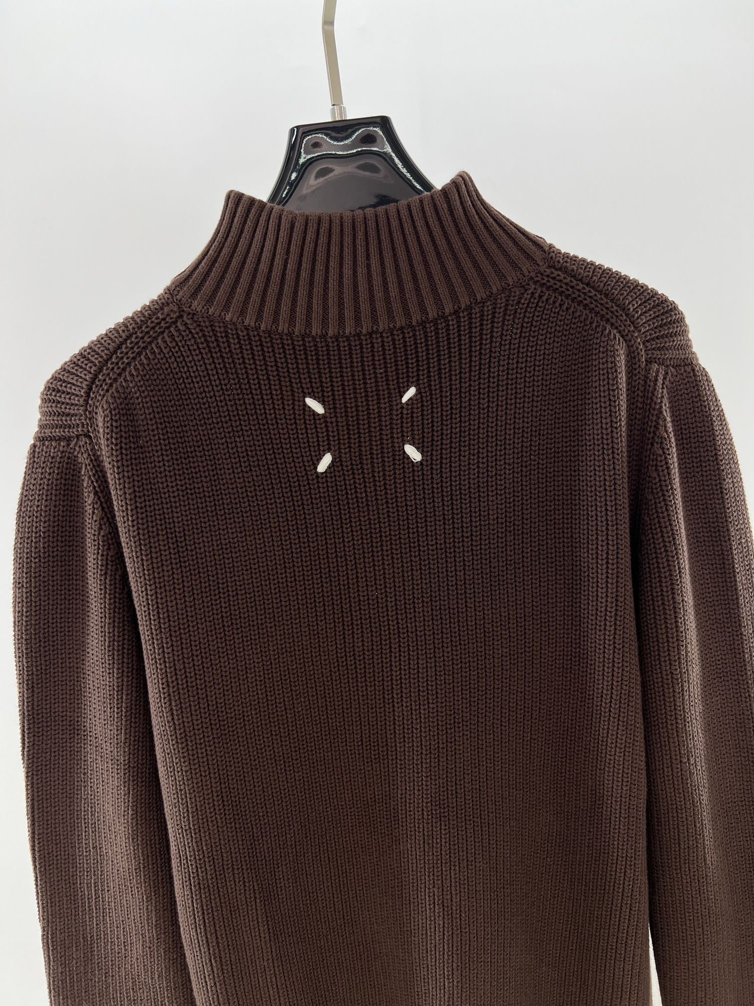 Navy blue, Dark brown and Grey Jacket - FashionHype.xyz