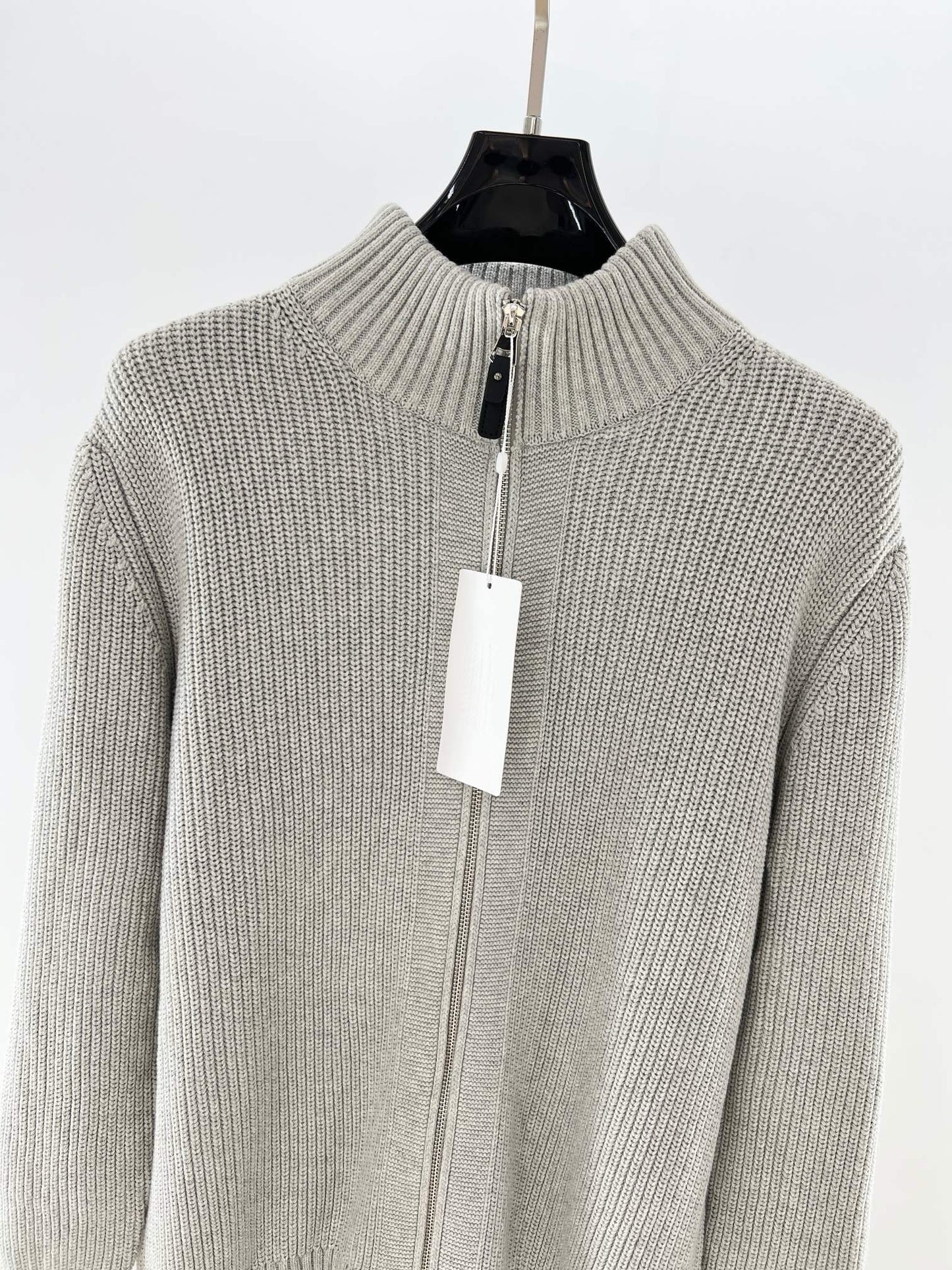 Navy blue, Dark brown and Grey Jacket - FashionHype.xyz