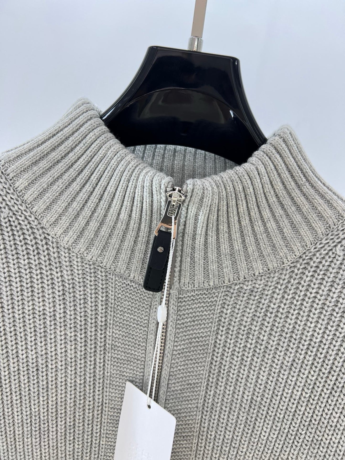 Navy blue, Dark brown and Grey Jacket - FashionHype.xyz