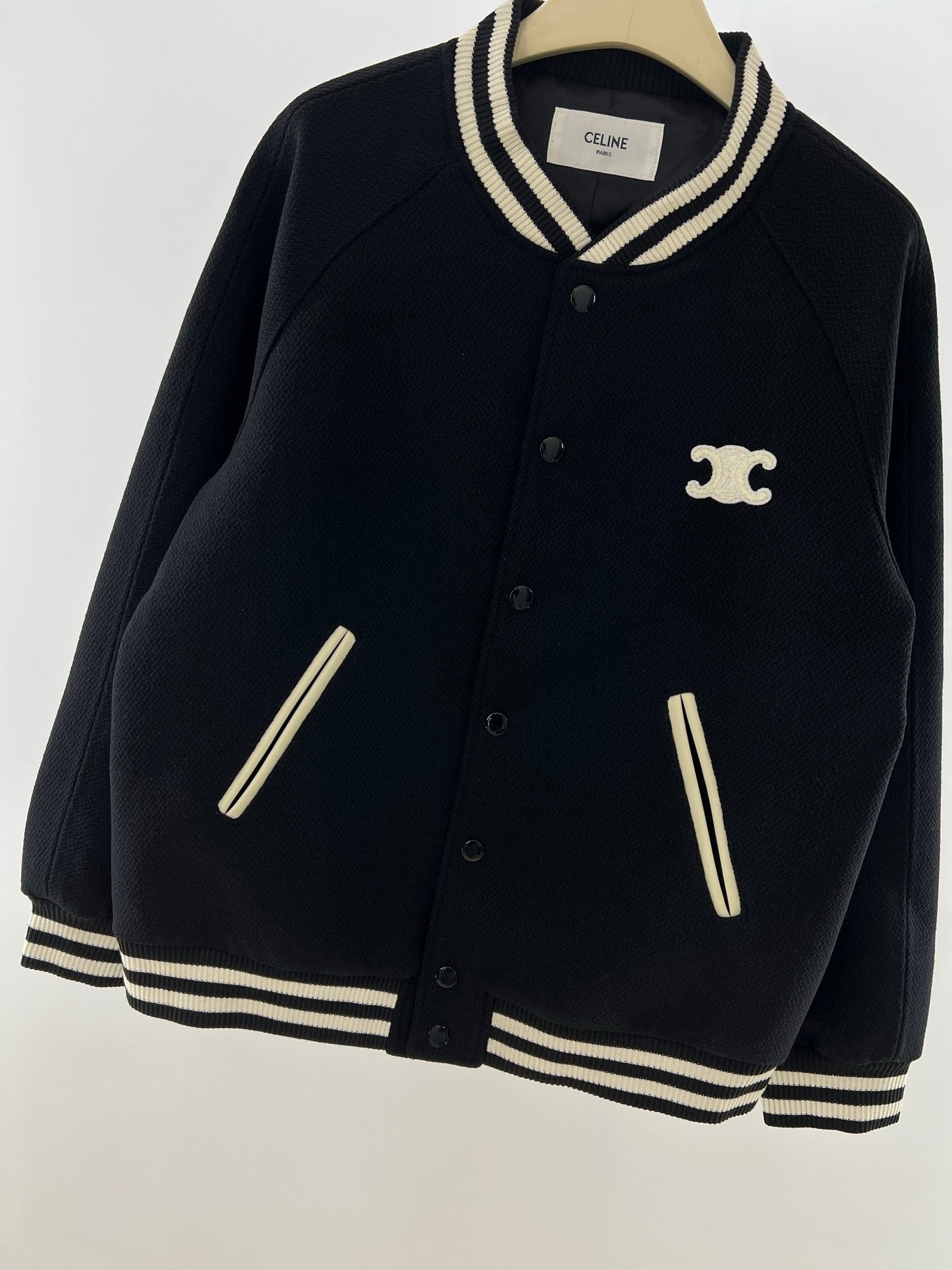 Black and Dark green Jacket