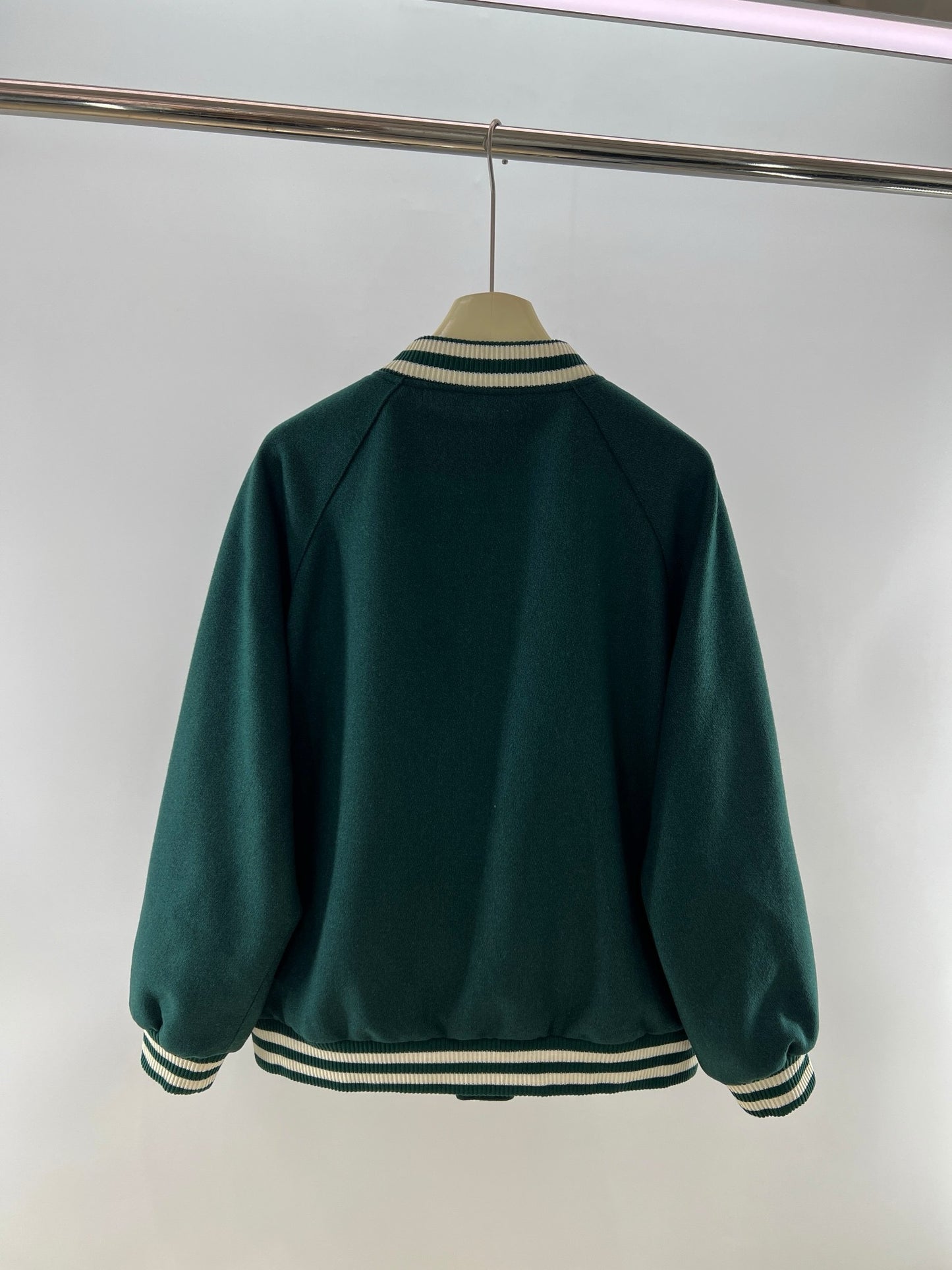 Black and Dark green Jacket