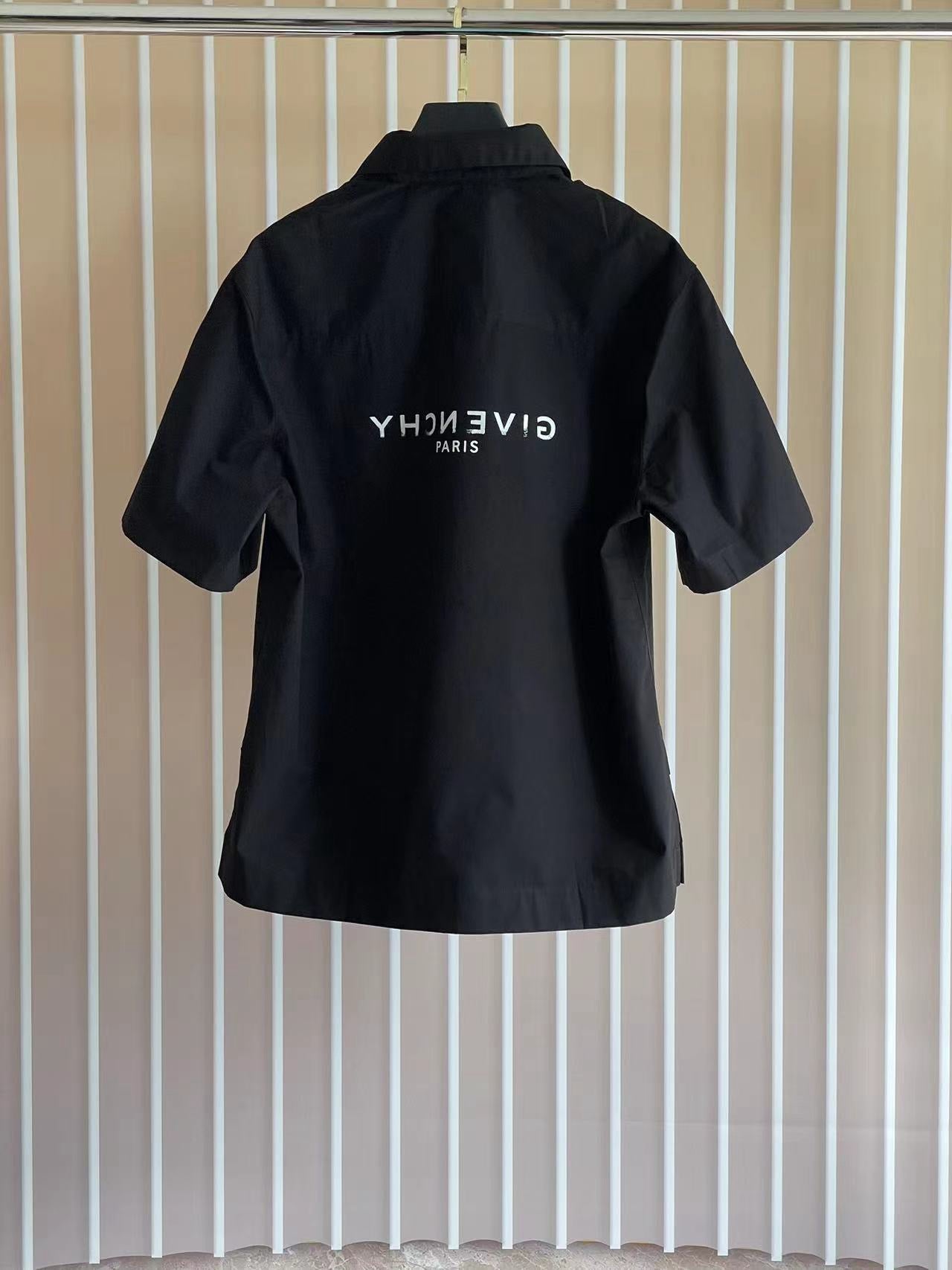 Black and White Shirt - FashionHype.xyz
