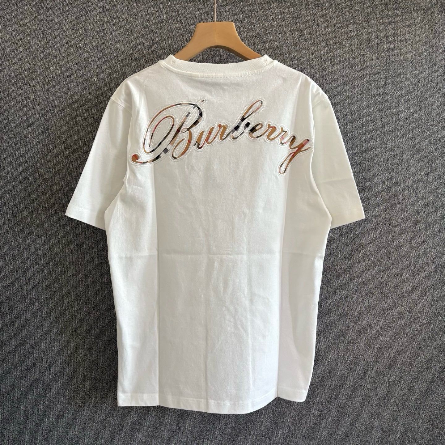 White, Black and Grey T-Shirt