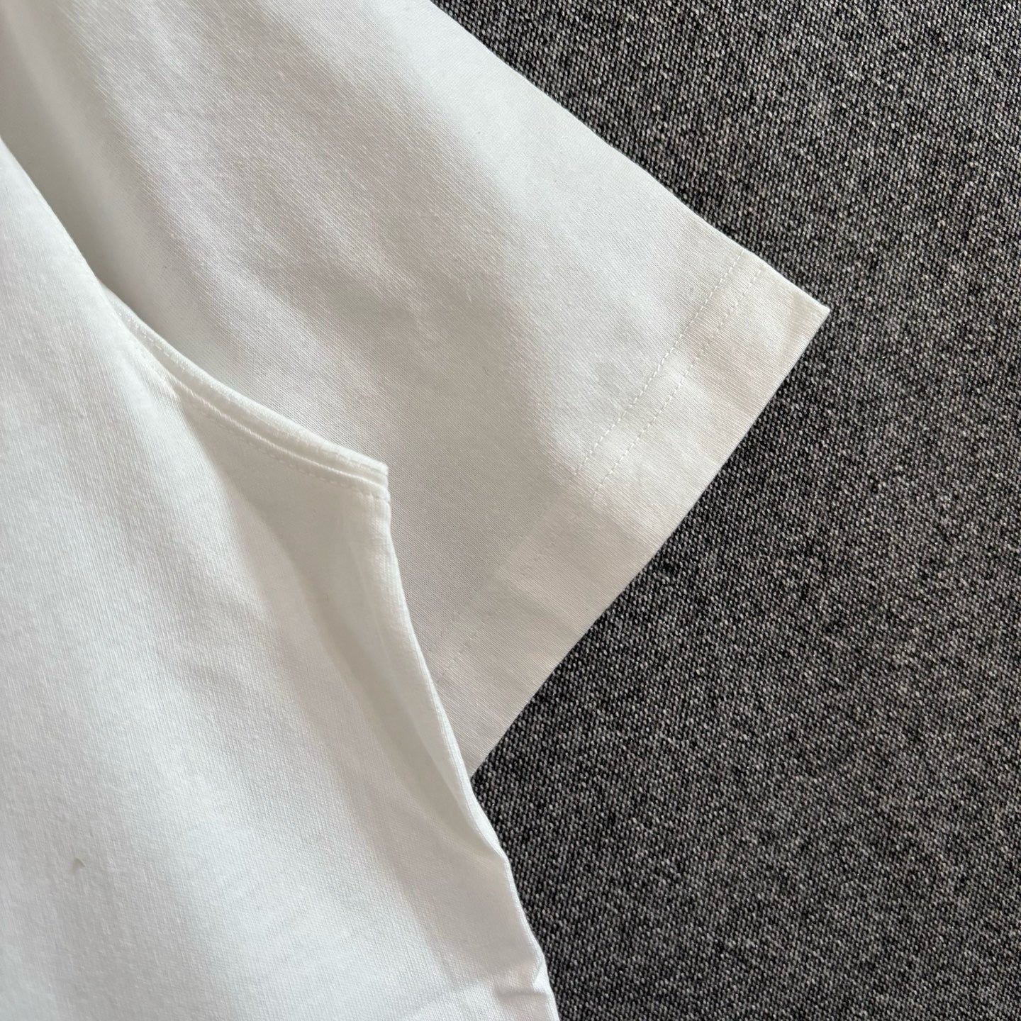 White, Black and Grey T-Shirt