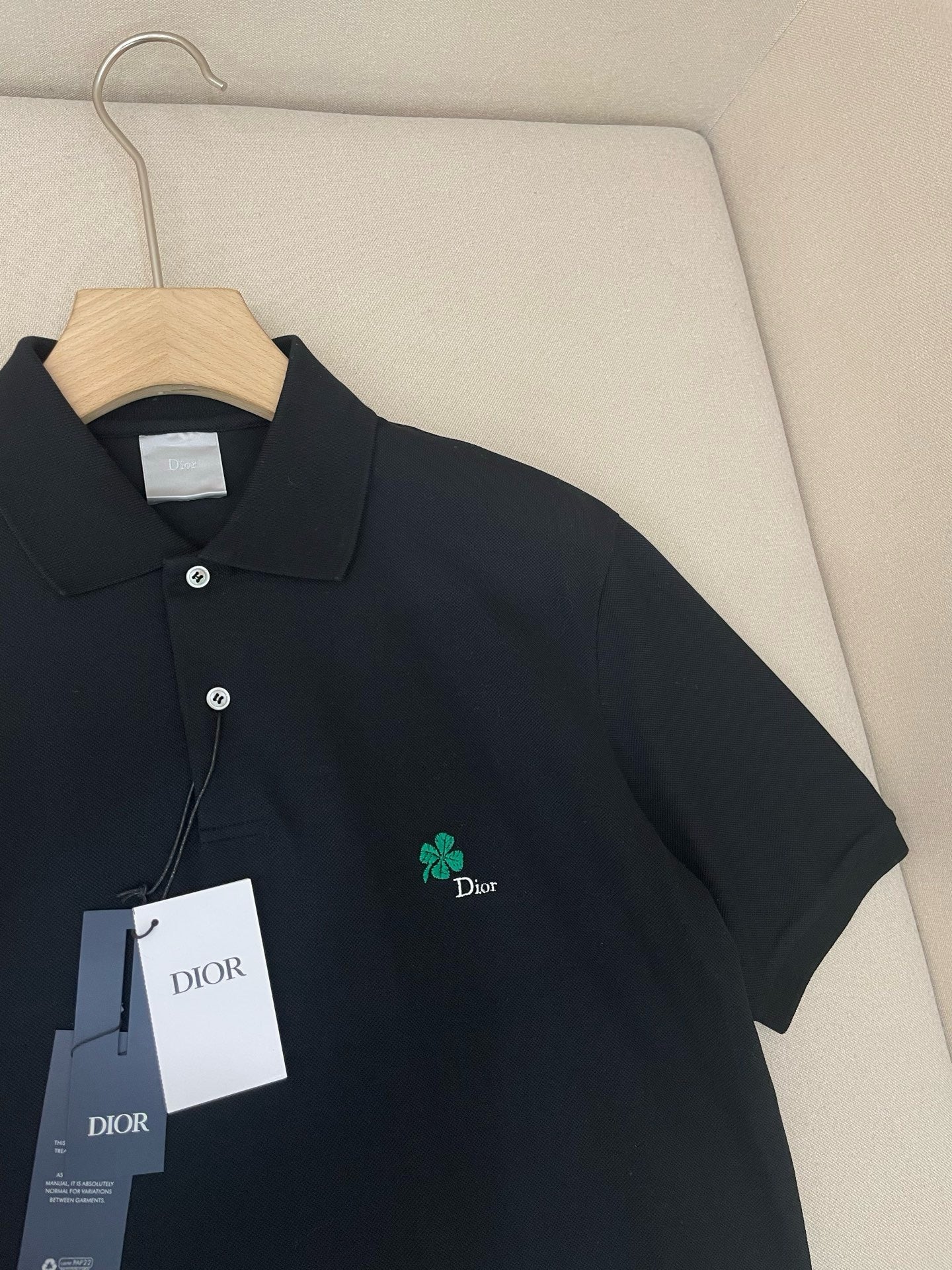 Black and White Polo