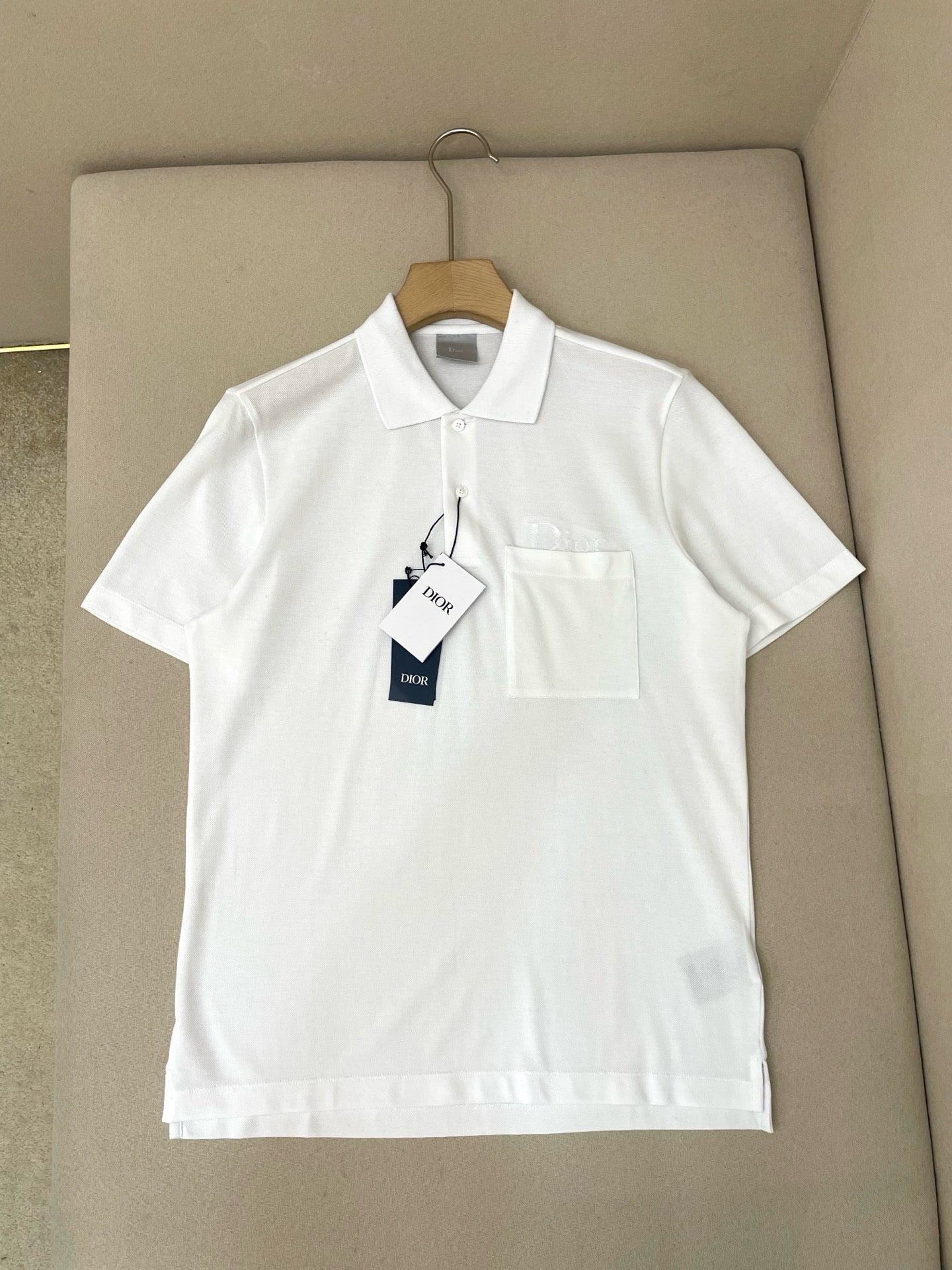 Black, Grey and White Polo