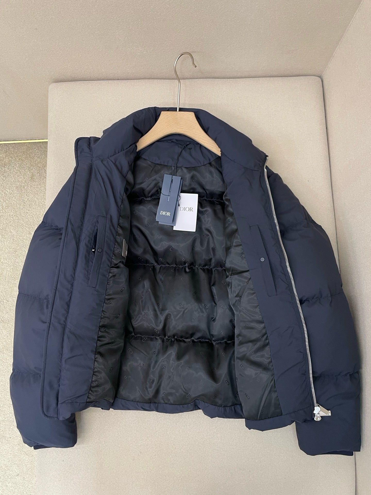 Black and Dark blue Jacket