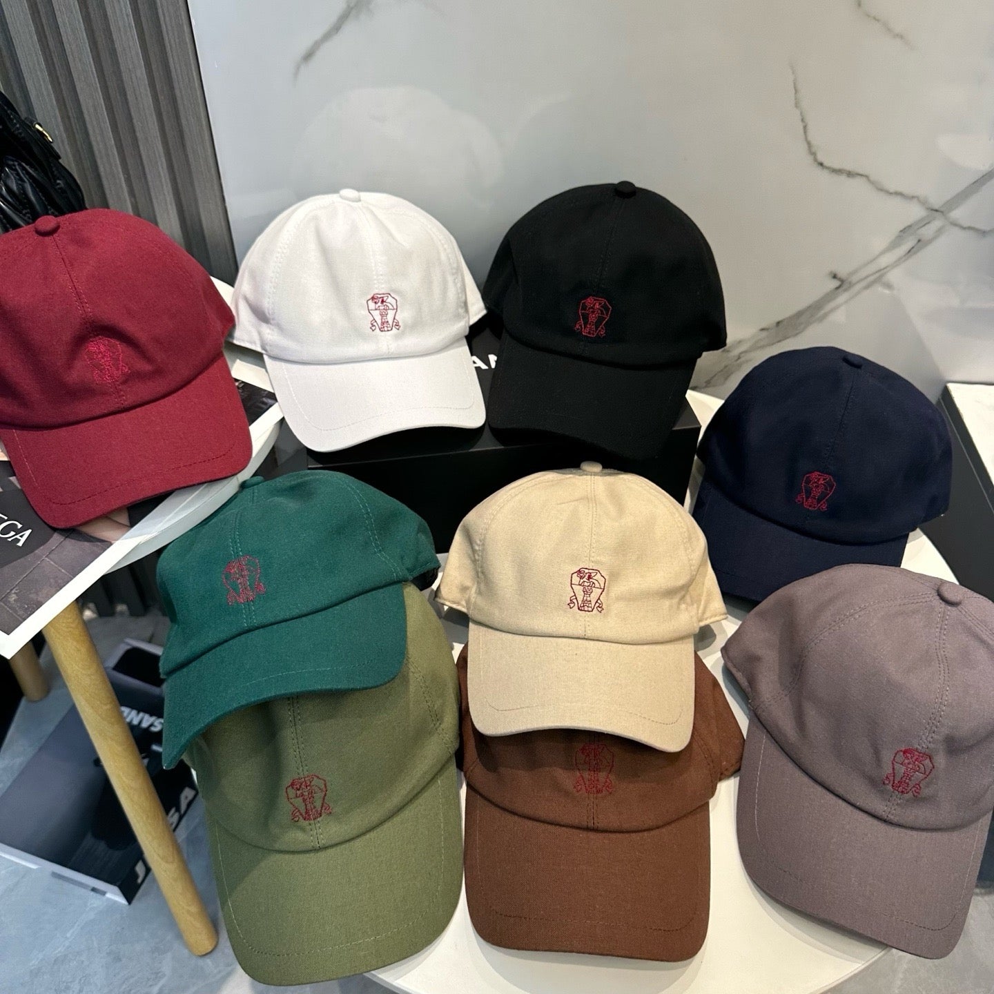 Multi-Color Caps