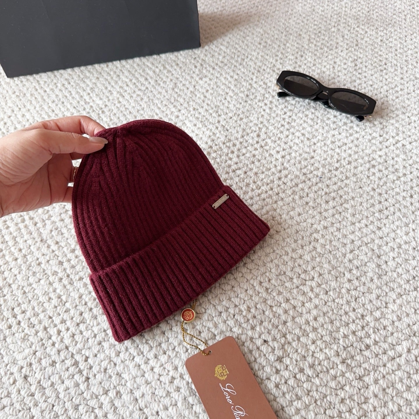 Grey, Brown and Burgundy Hats