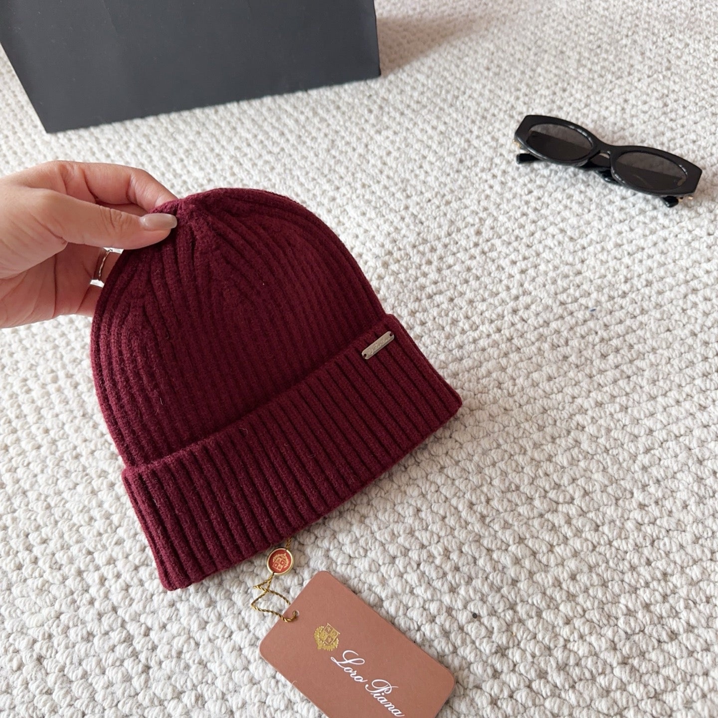 Grey, Brown and Burgundy Hats
