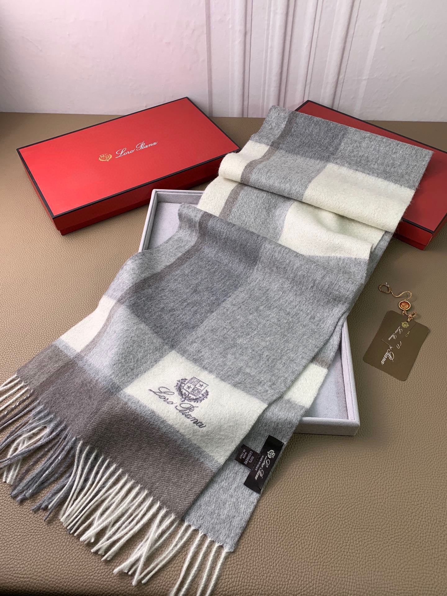 Beige Cream, and  Grey Cream Scarf