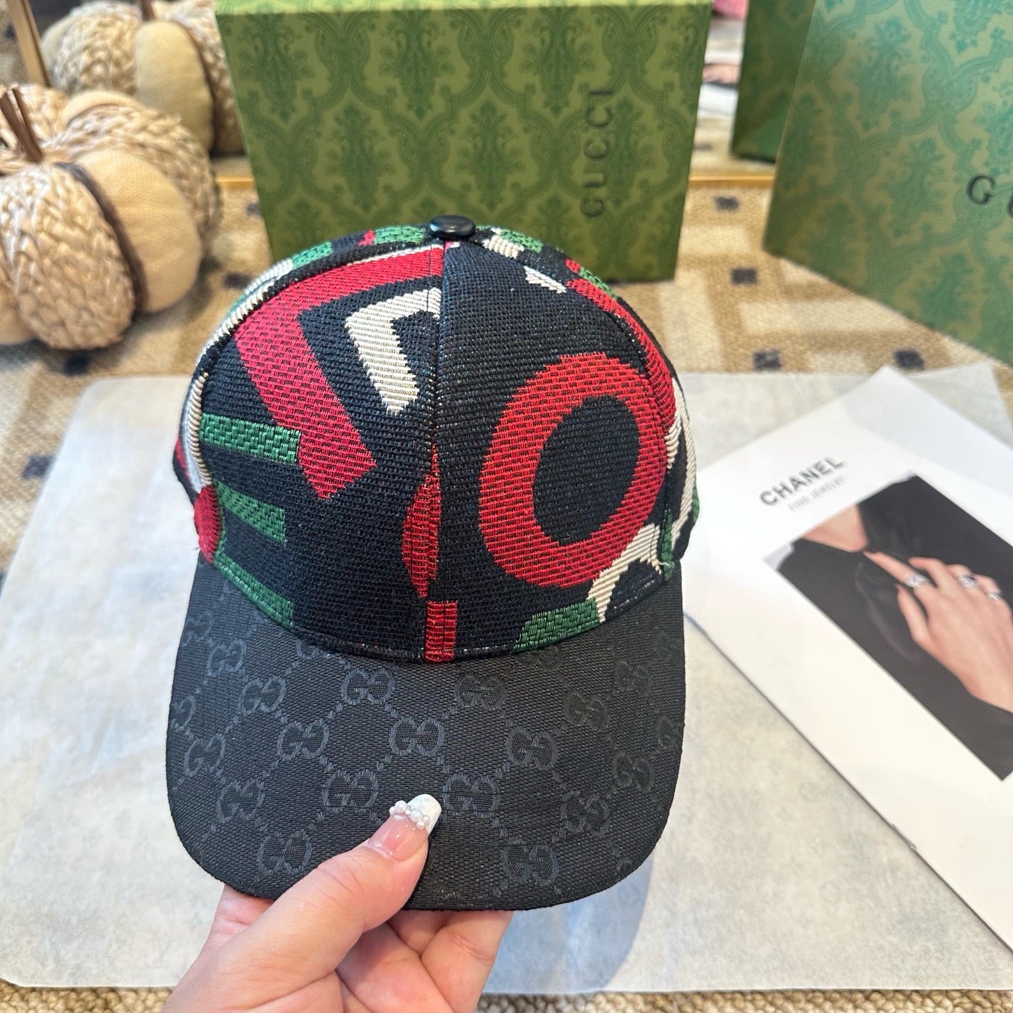 Multi-color Cap