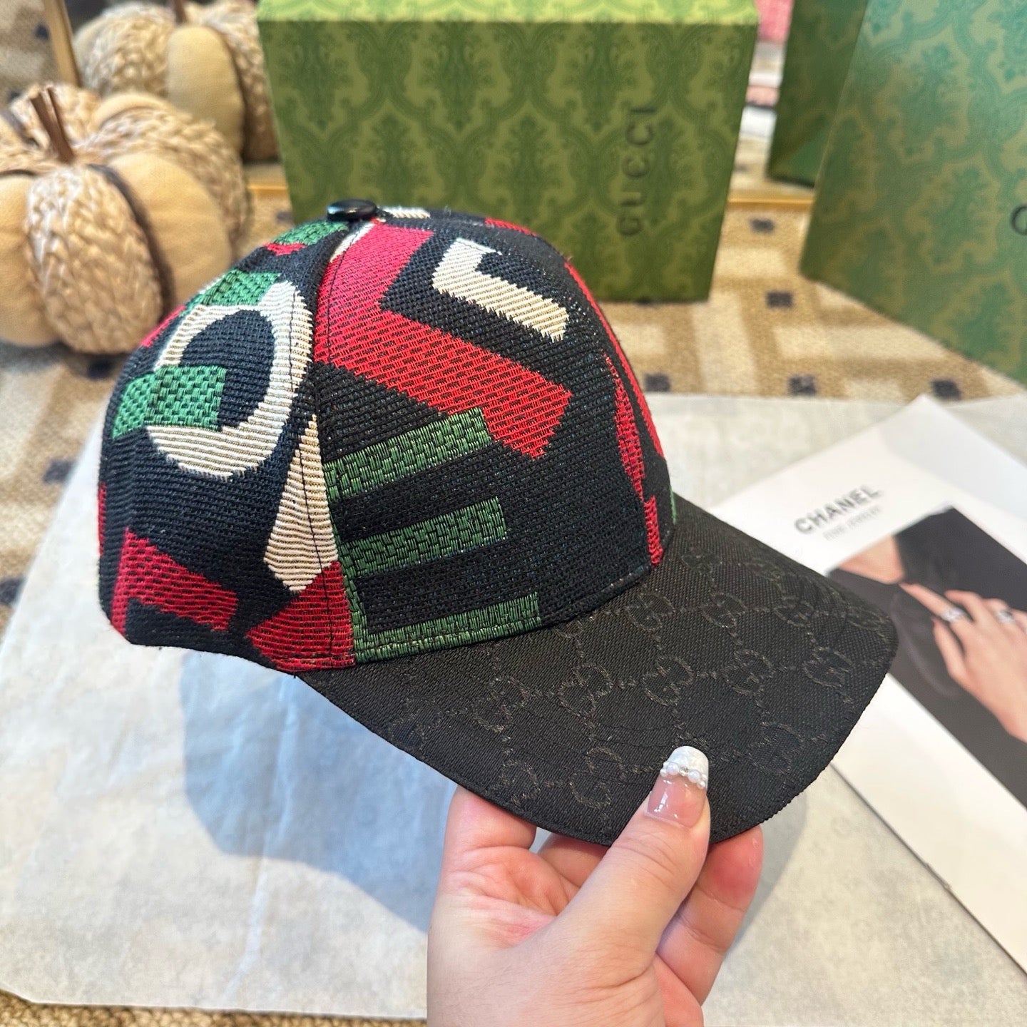Multi-color Cap