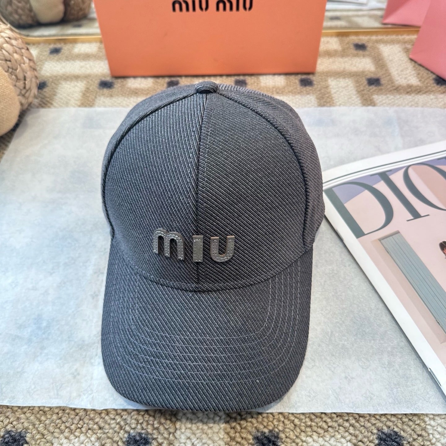 Dark grey Cap