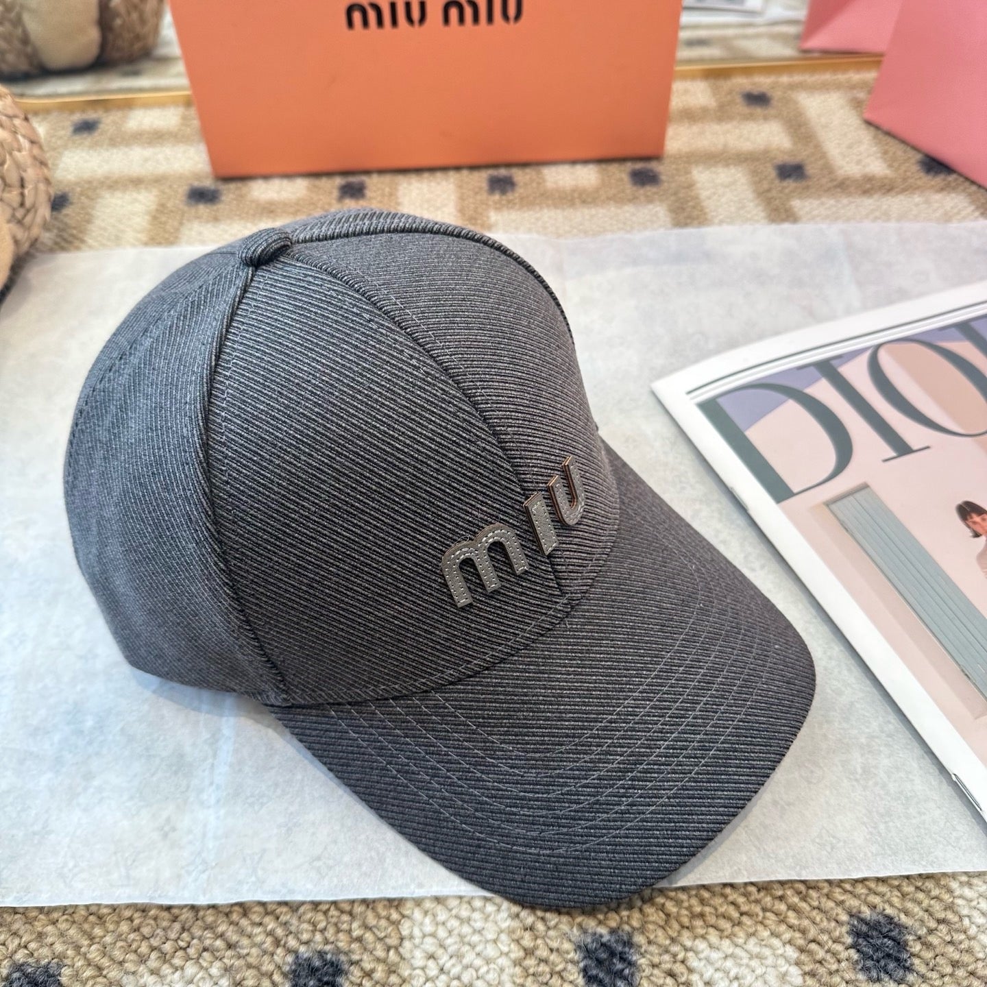Dark grey Cap