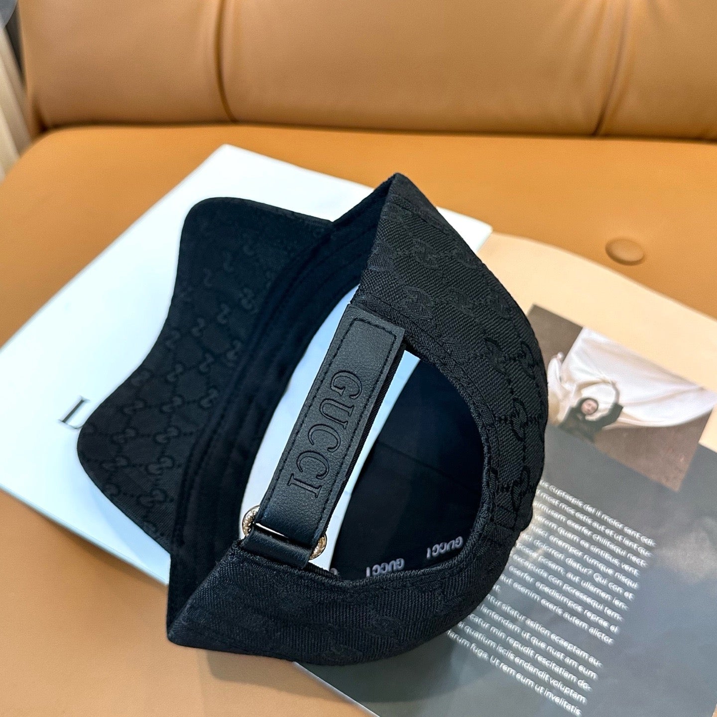Black and White Cap