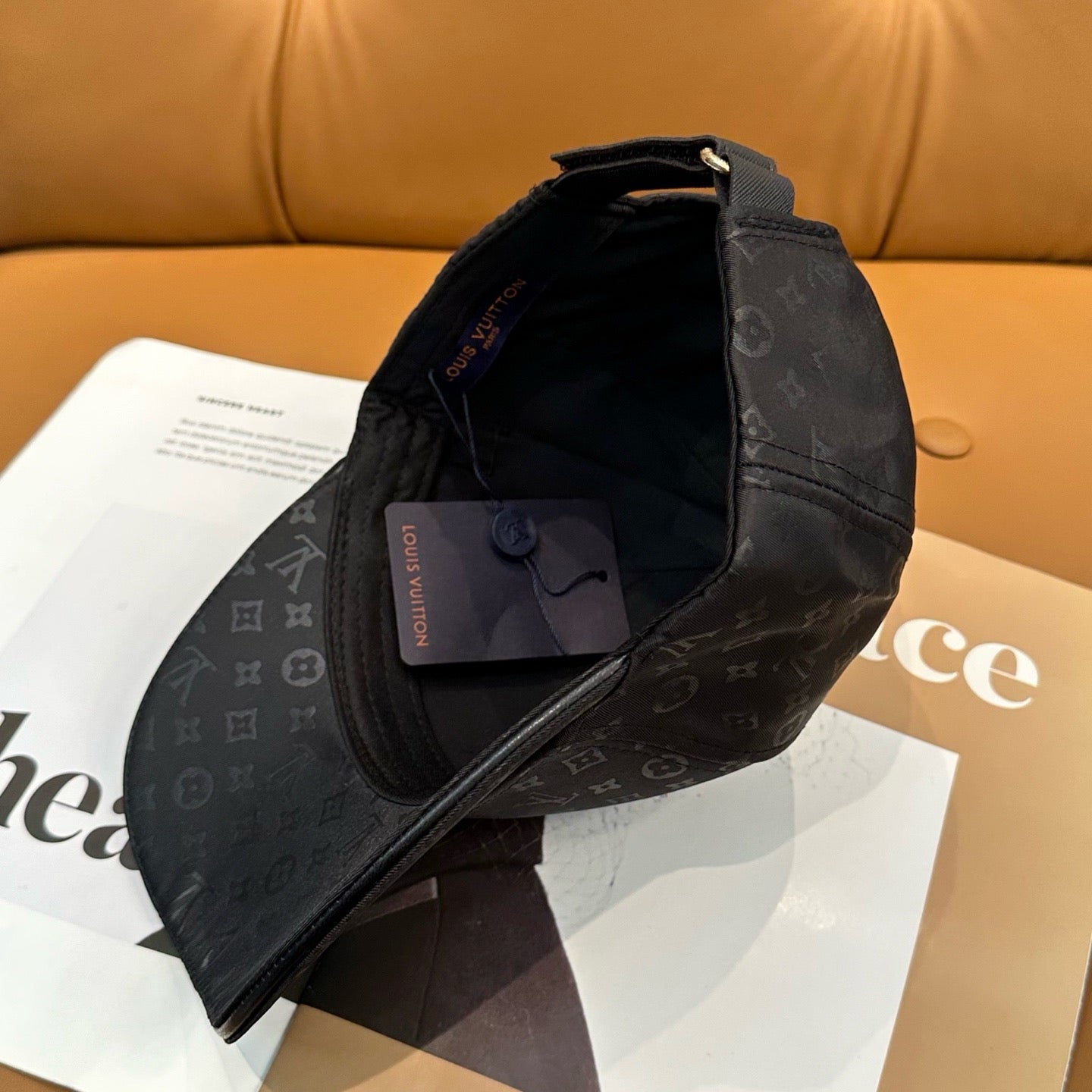 Black and Brown Cap - FashionHype.xyz