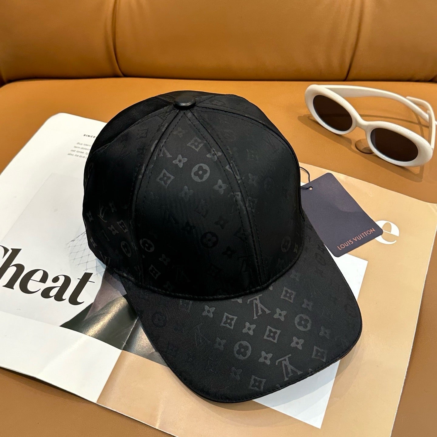 Black and Brown Cap - FashionHype.xyz