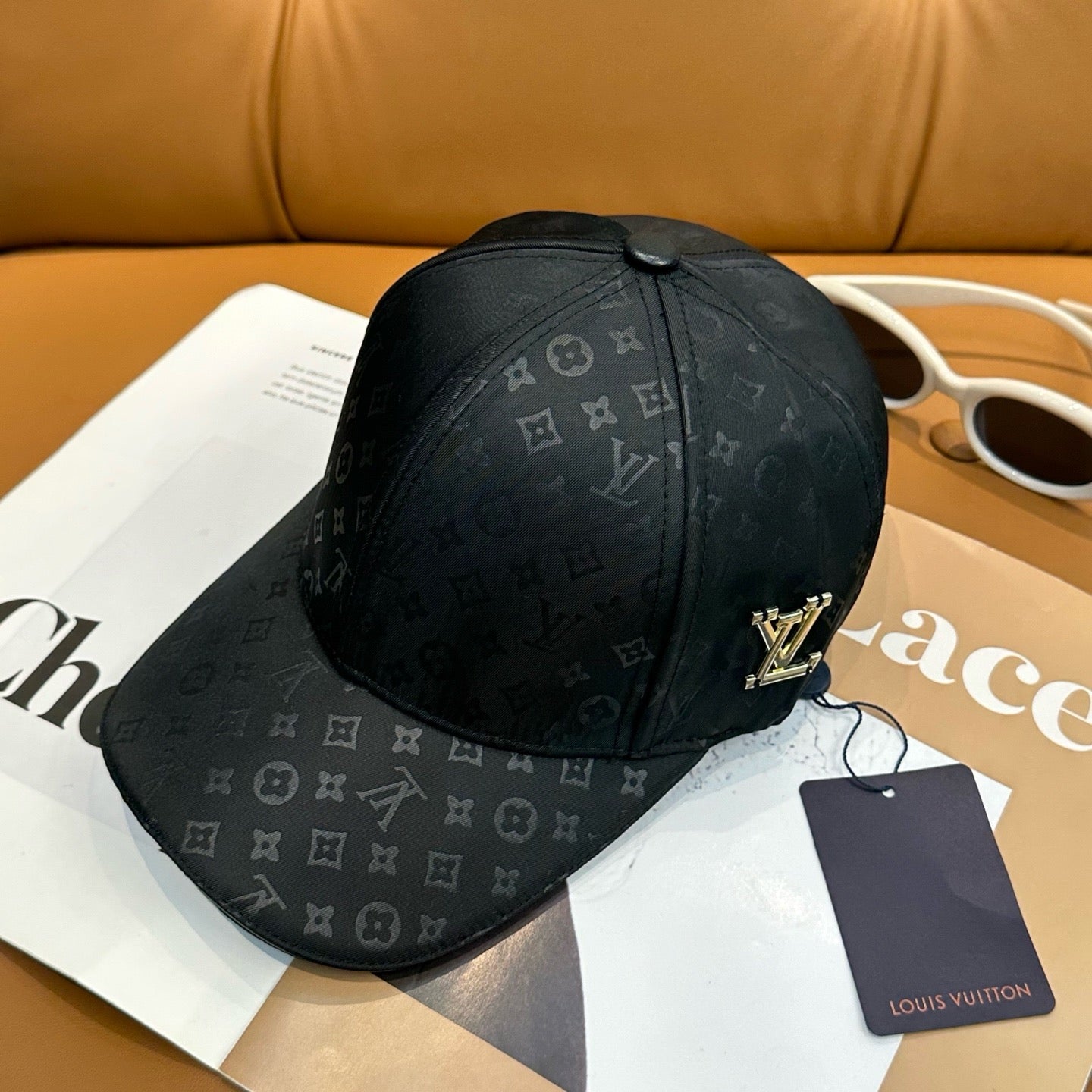 Black and Brown Cap - FashionHype.xyz