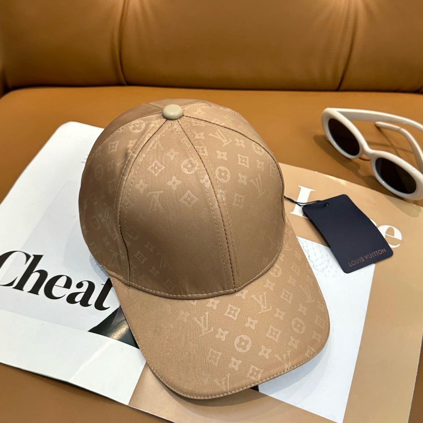 Black and Brown Cap - FashionHype.xyz