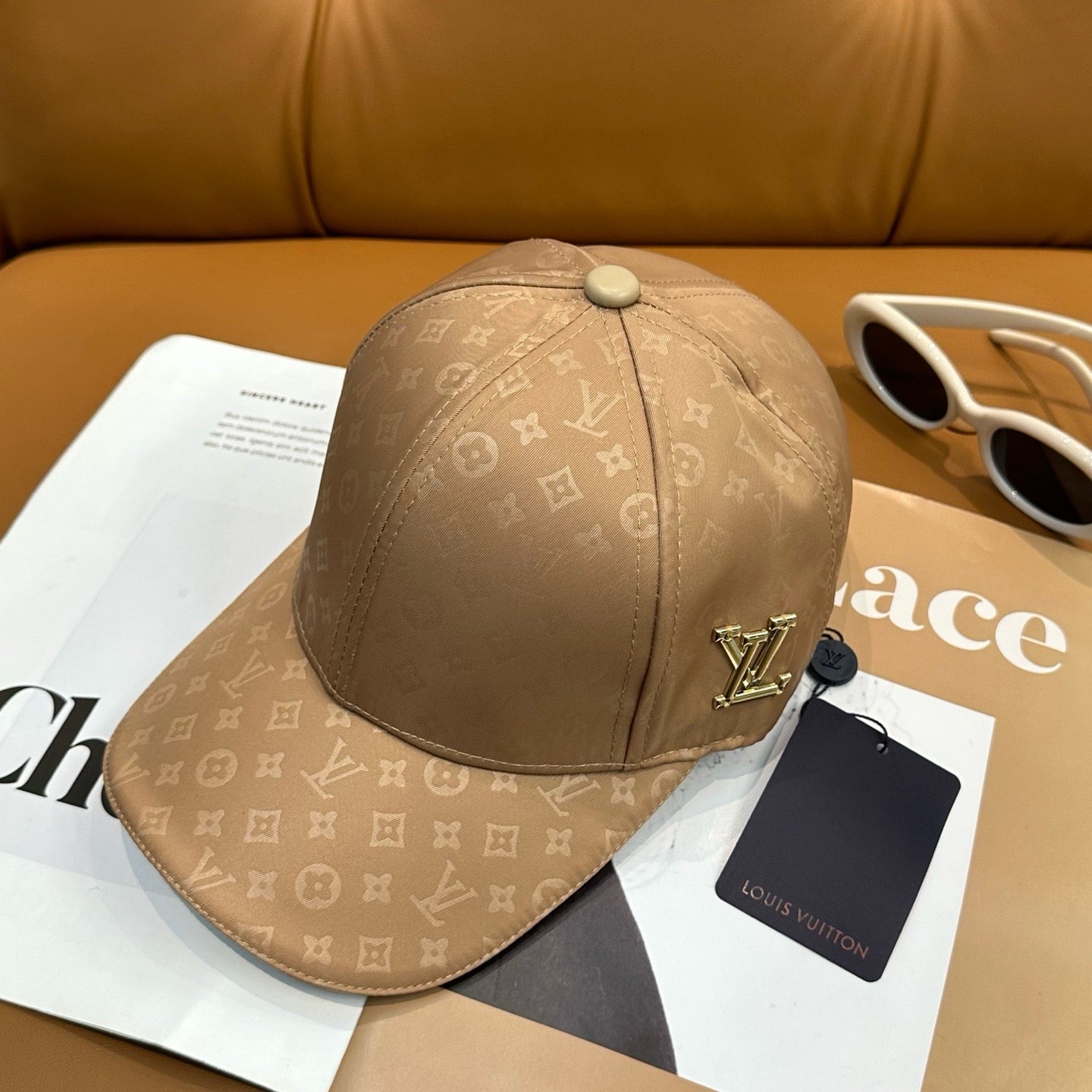 Black and Brown Cap - FashionHype.xyz