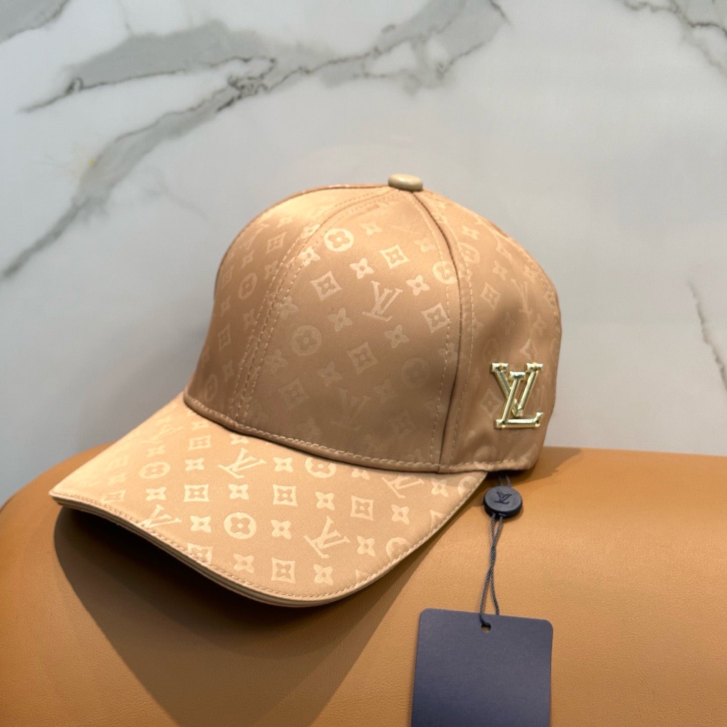 Black and Brown Cap - FashionHype.xyz