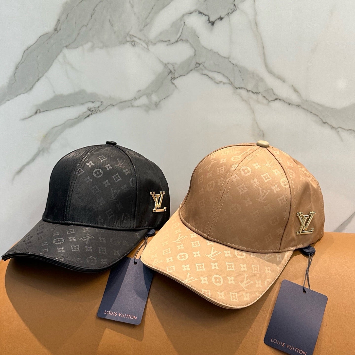 Black and Brown Cap - FashionHype.xyz