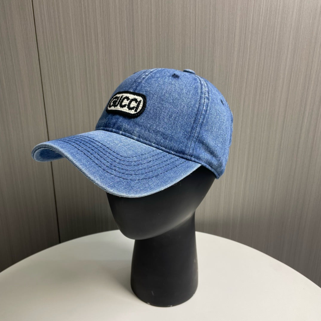 Light Blue, Blue and Charcoal Cap