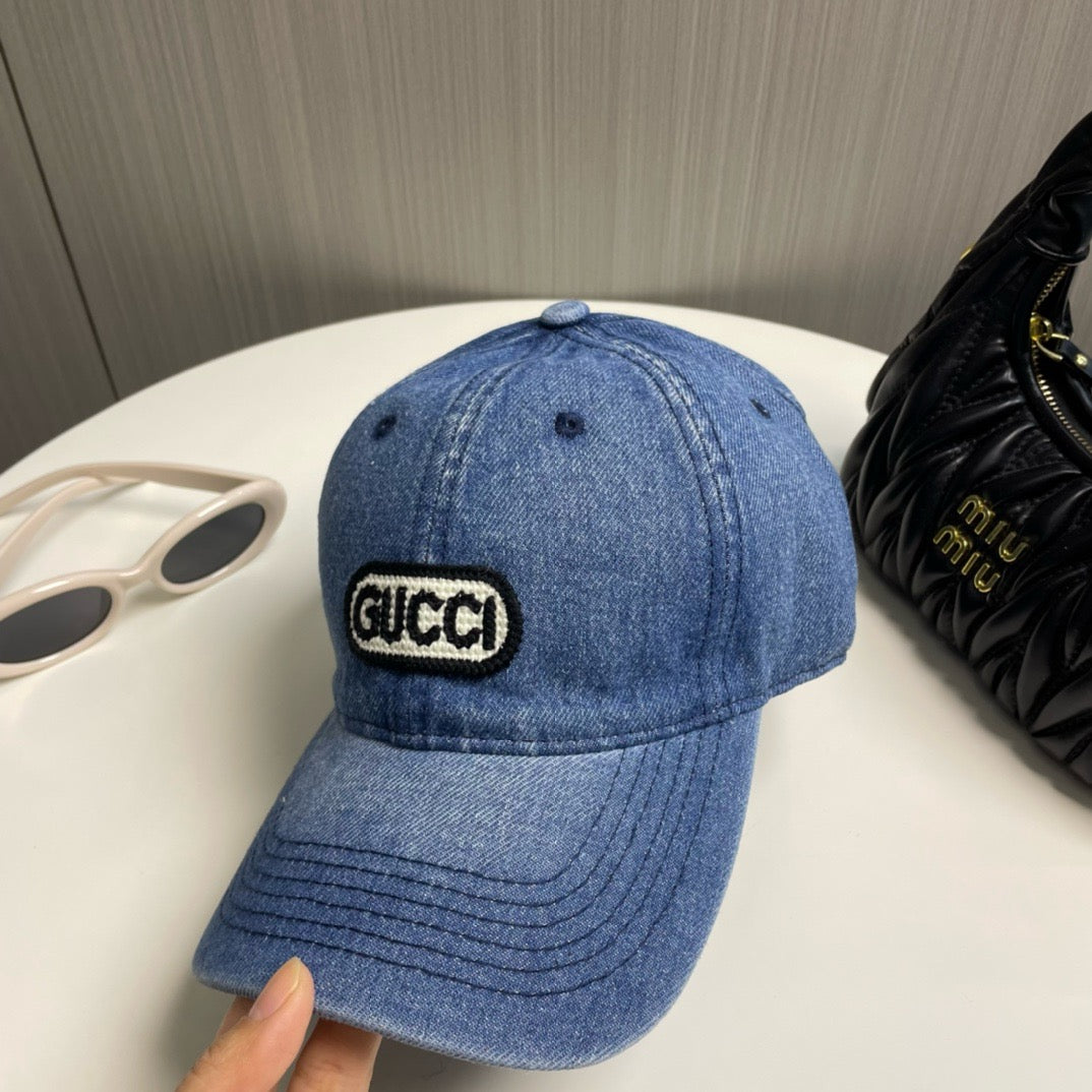 Light Blue, Blue and Charcoal Cap