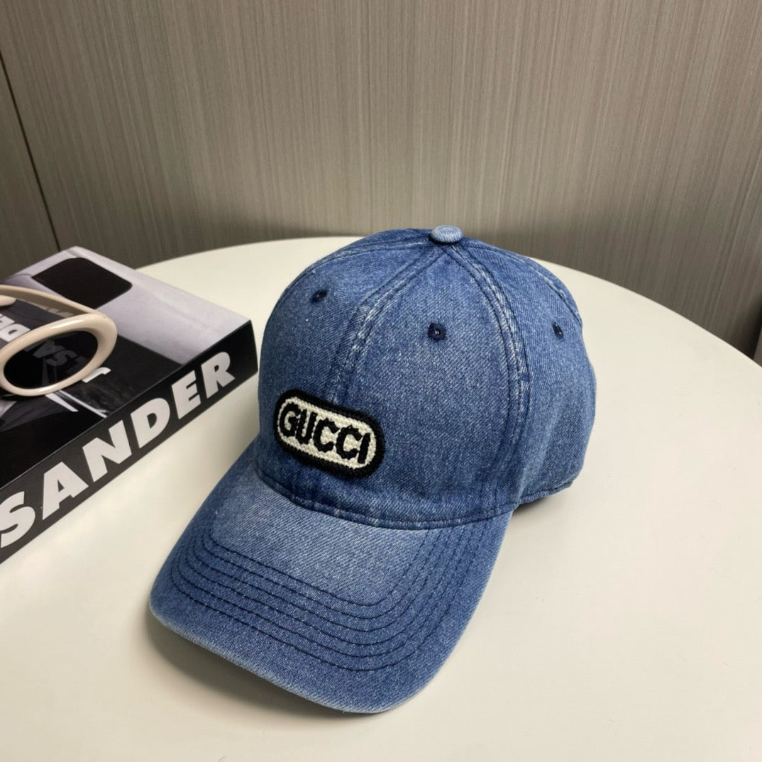 Light Blue, Blue and Charcoal Cap